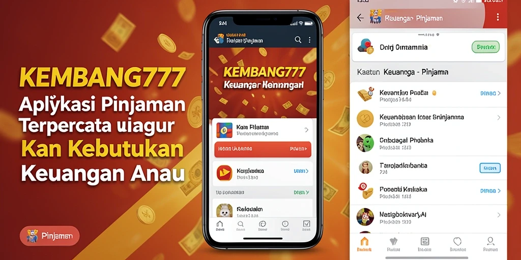 Antarmuka pengguna KEMBANG777 yang intuitif untuk pengajuan pinjaman.
